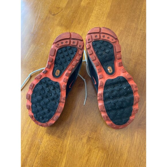 Nike Air Max Men's Sneakers Sz 6.5 Gray & Orange Vintage Vibes 2010 - Picture 14 of 16